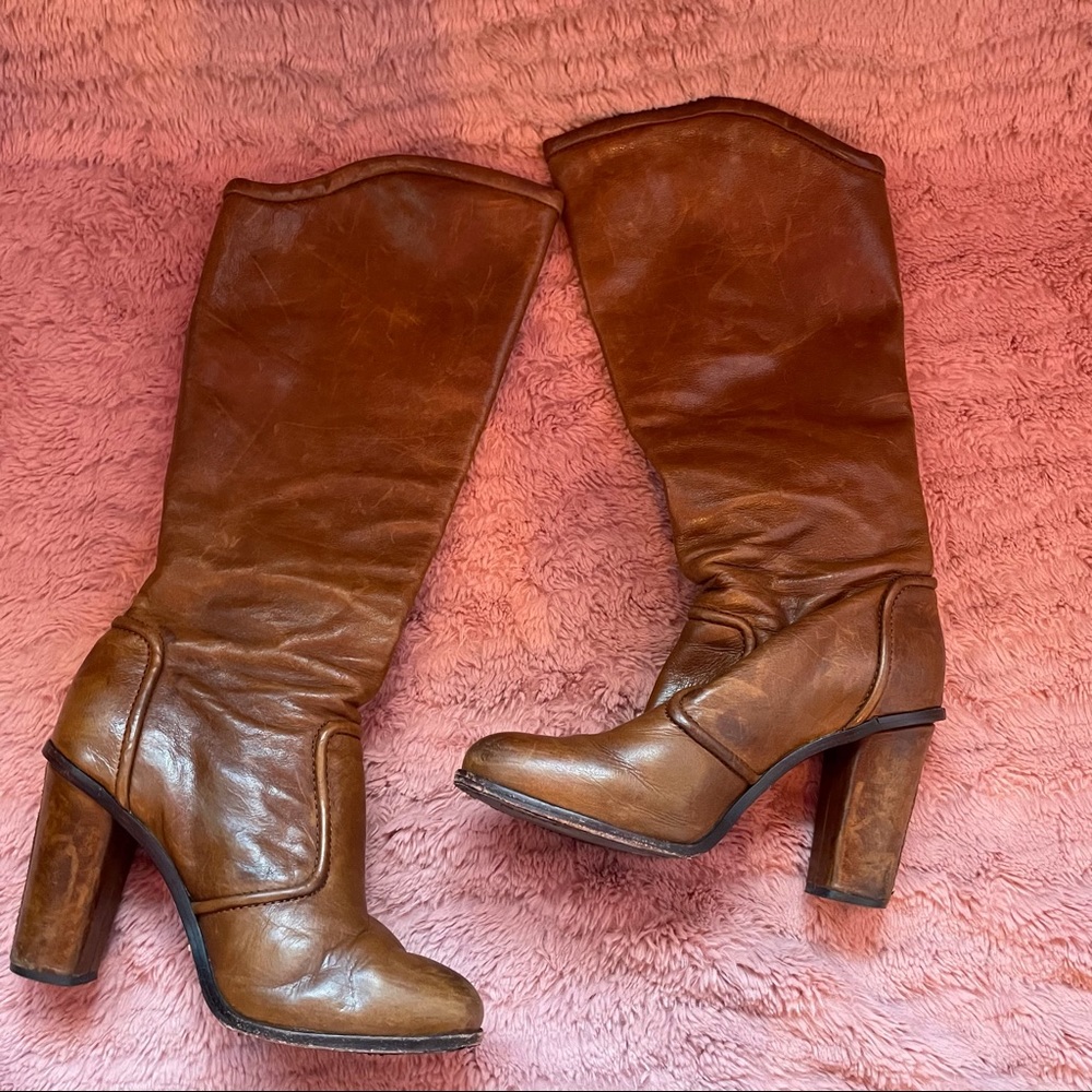 frye leather boots